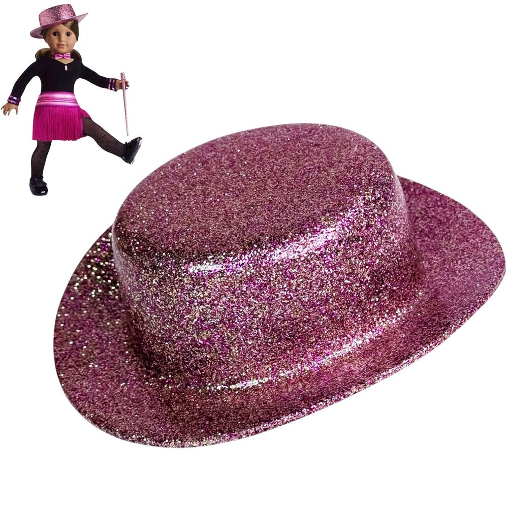 American Girl Marisol Top Hat Tap Dance Doll Outfit Accessory Pink Glitter